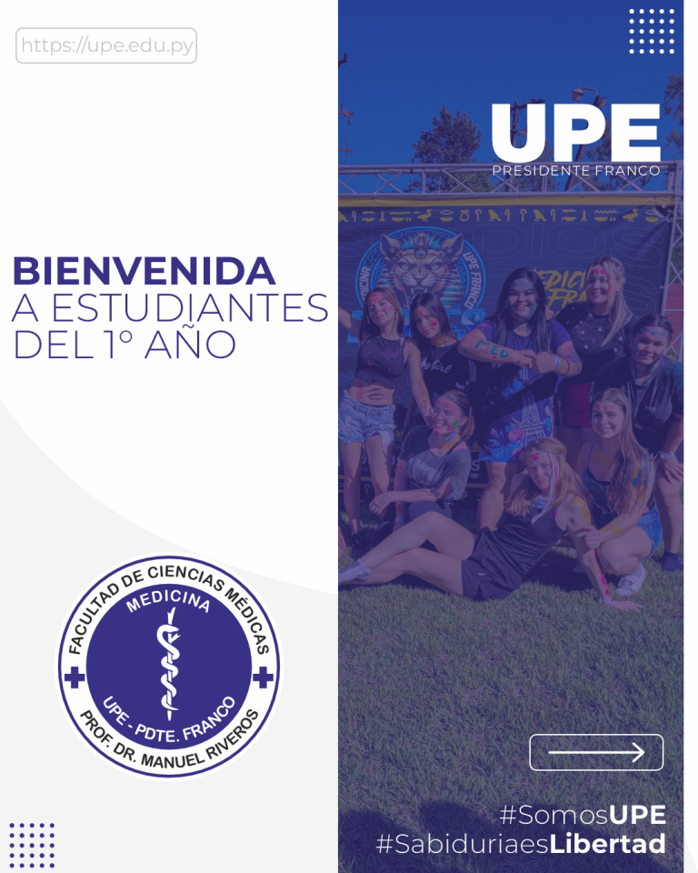 Bienvenida a estudiantes del 1° año: Carrera de Medicina 